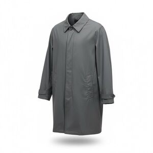 Black Brown 1826 Overcoat Gray Mens Size XXL